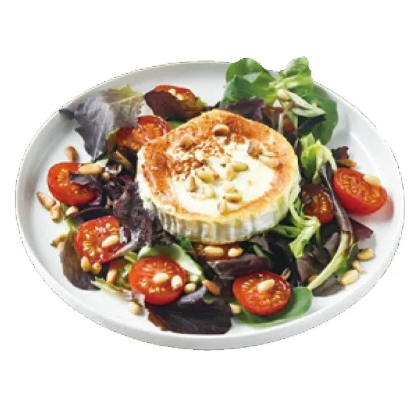 Ensalada de queso de cabra