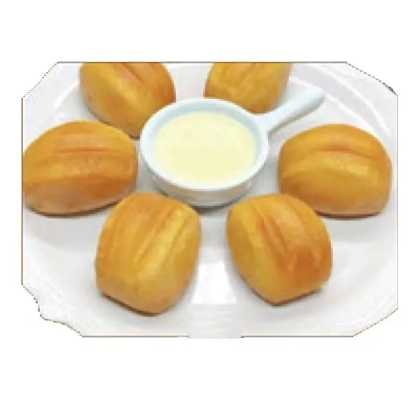 Pan de leche frito con leche condensada (5u)