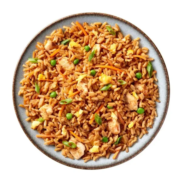 Arroz frito con pollo